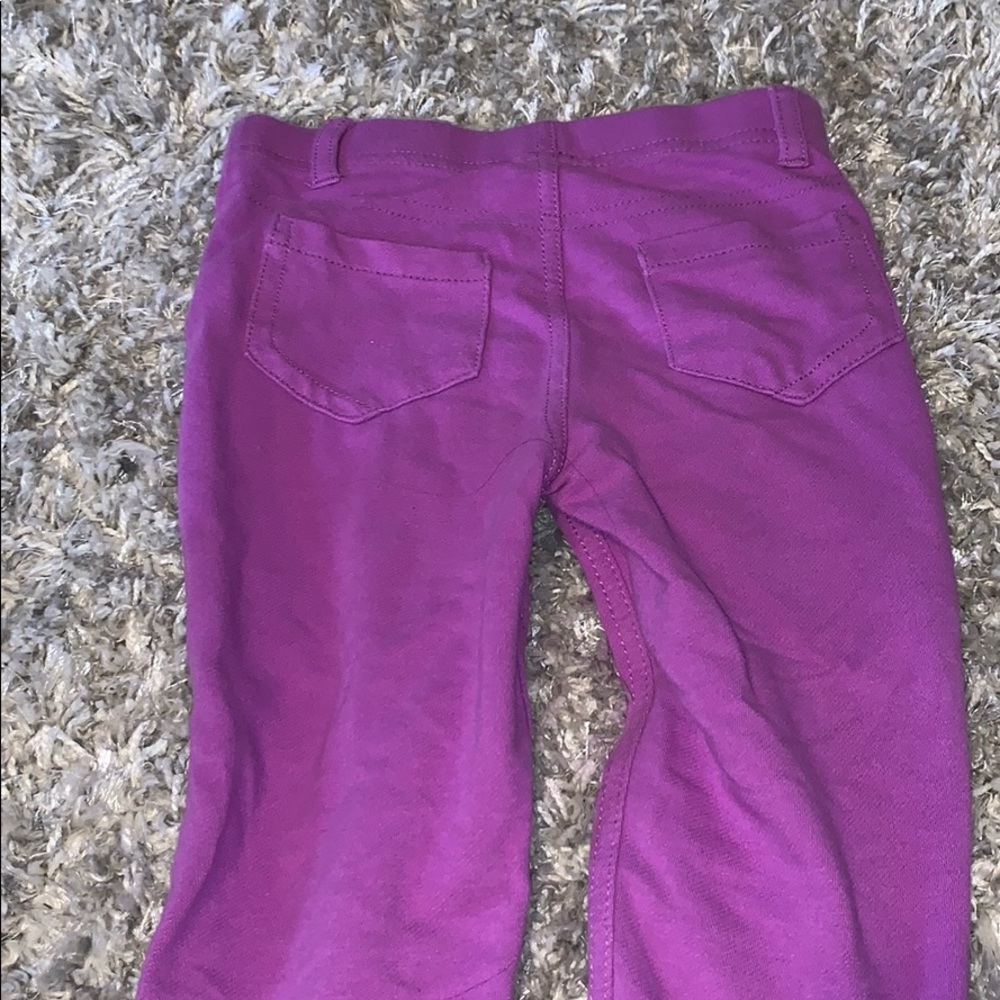 Girls Purple Pants